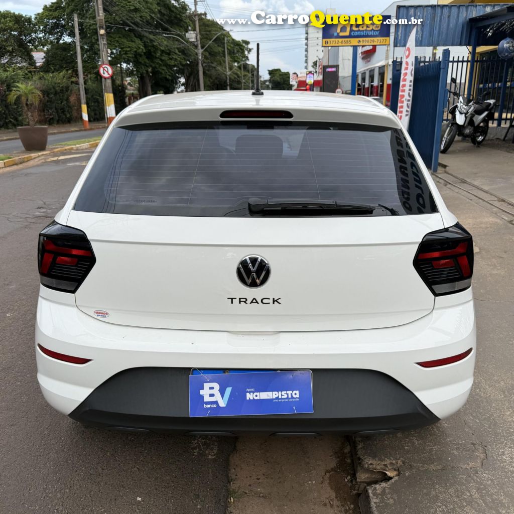 VOLKSWAGEN   POLO TRACK 1.0 FLEX 12V 5P   BRANCO 2024 1.0 FLEX - Loja