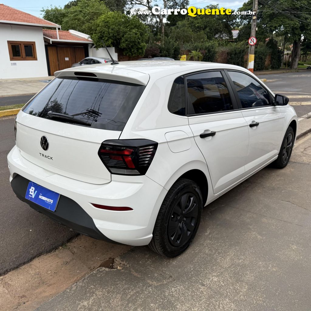 VOLKSWAGEN   POLO TRACK 1.0 FLEX 12V 5P   BRANCO 2024 1.0 FLEX - Loja