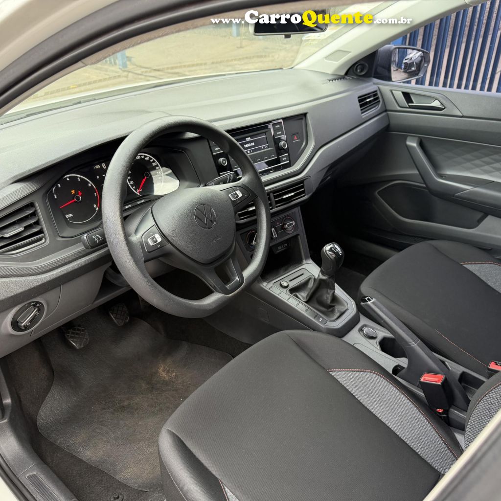 VOLKSWAGEN   POLO TRACK 1.0 FLEX 12V 5P   BRANCO 2024 1.0 FLEX - Loja
