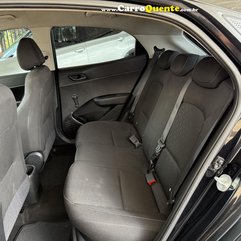 HYUNDAI   HB20 SENSE 1.0 FLEX 12V MEC.   PRETO 2024 1.0 FLEX - Loja