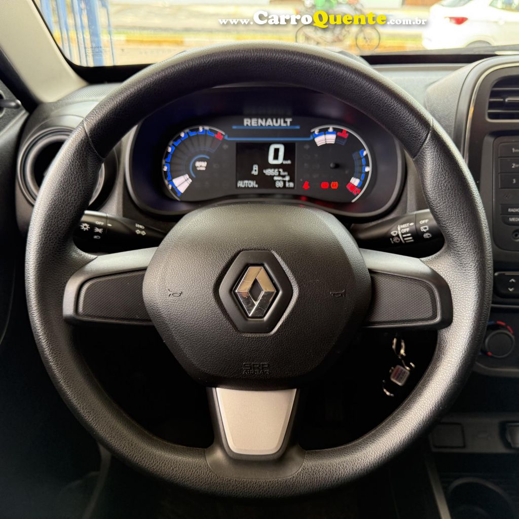 RENAULT   KWID ZEN 1.0 FLEX 12V 5P MEC.   BRANCO 2024 1.0 FLEX - Loja