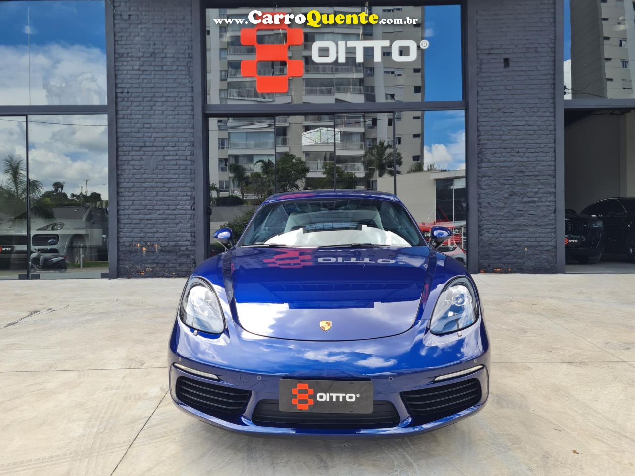 PORSCHE   718 CAYMAN 2.0 300CV   AZUL 2020 2.0 GASOLINA - Loja