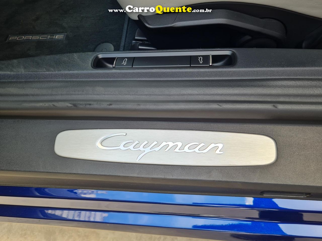 PORSCHE   718 CAYMAN 2.0 300CV   AZUL 2020 2.0 GASOLINA - Loja