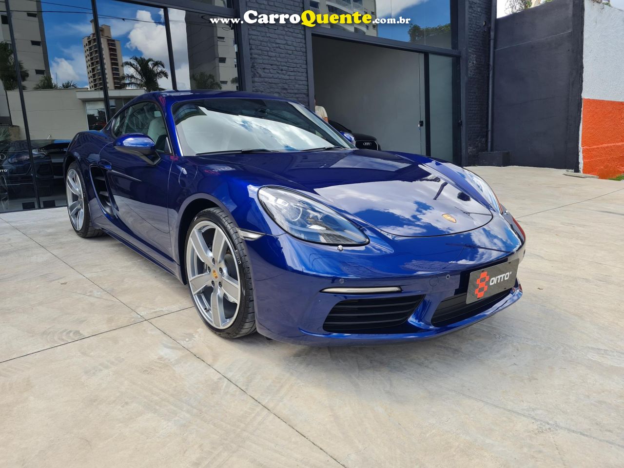 PORSCHE   718 CAYMAN 2.0 300CV   AZUL 2020 2.0 GASOLINA - Loja