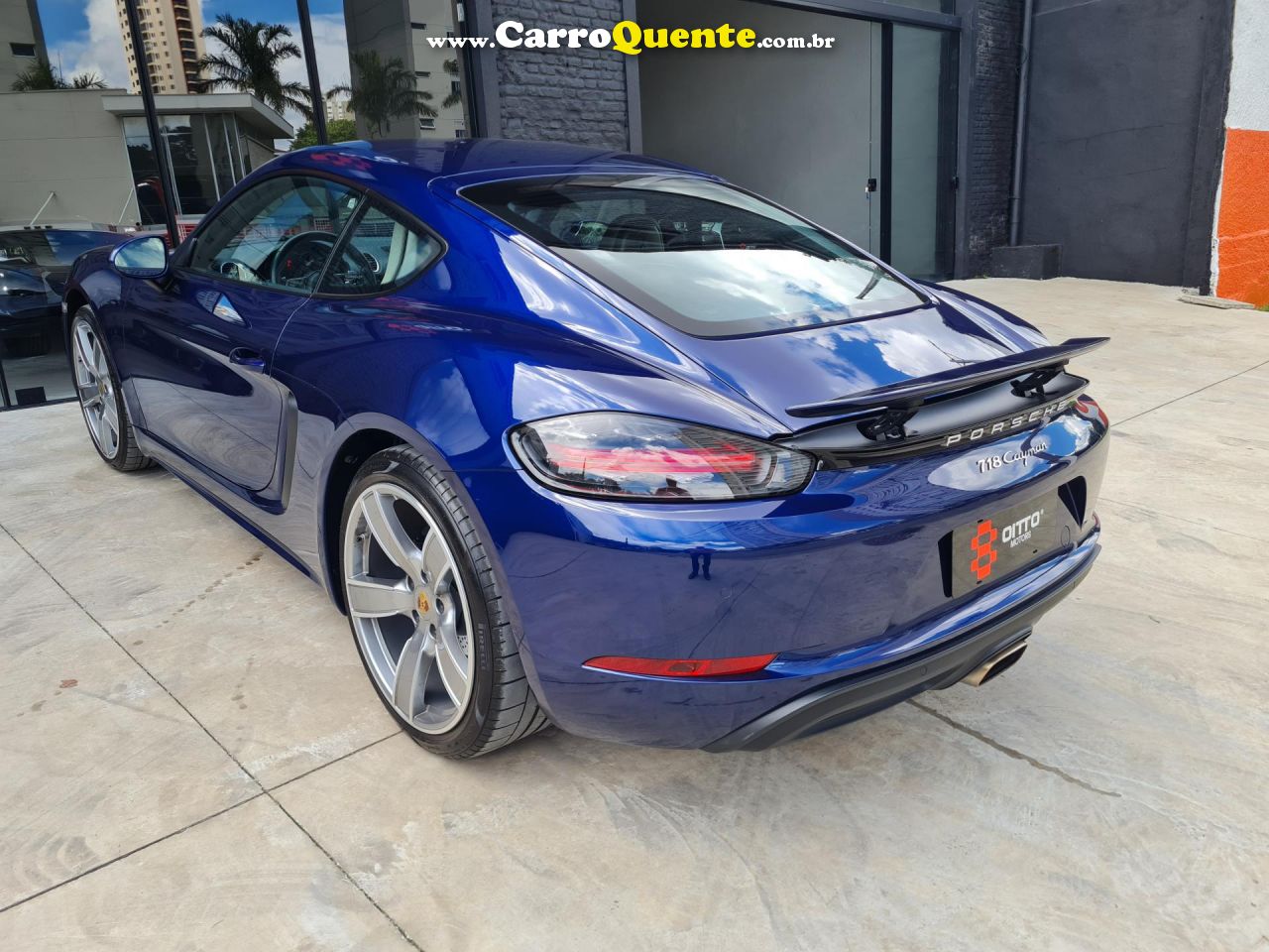 PORSCHE   718 CAYMAN 2.0 300CV   AZUL 2020 2.0 GASOLINA - Loja