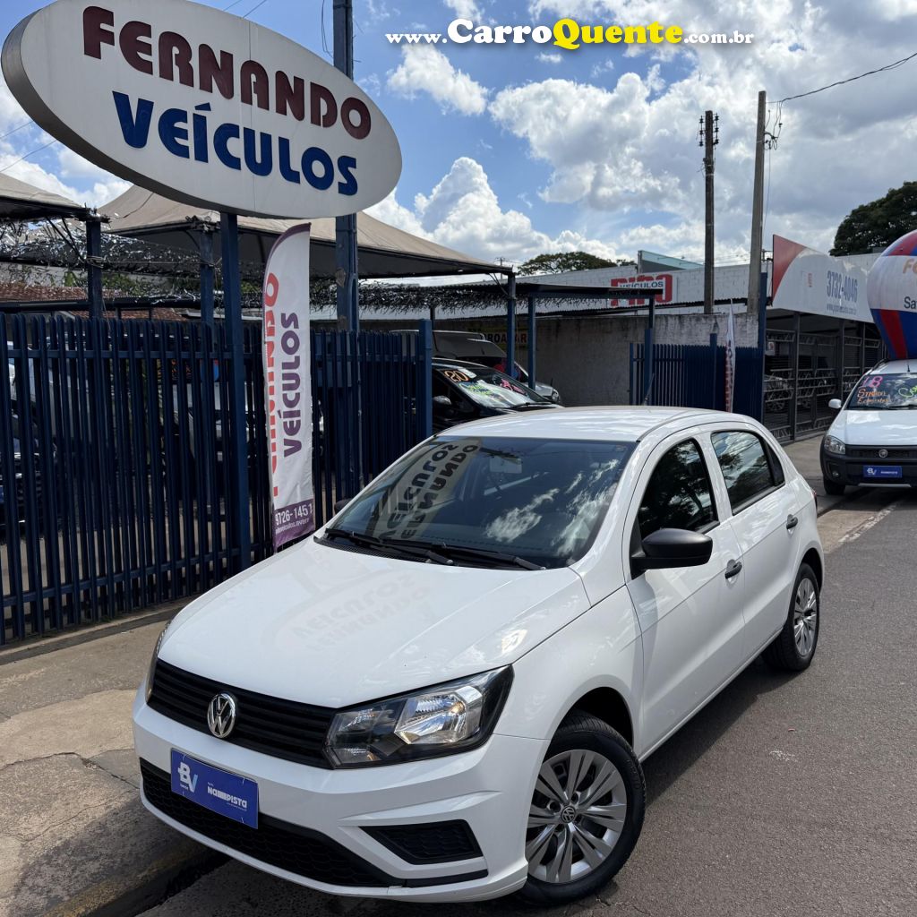 VOLKSWAGEN   GOL 1.0 FLEX 12V 5P   BRANCO 2023 1.0 FLEX - Loja