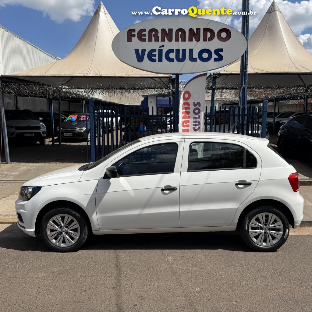 VOLKSWAGEN   GOL 1.0 FLEX 12V 5P   BRANCO 2023 1.0 FLEX - Loja