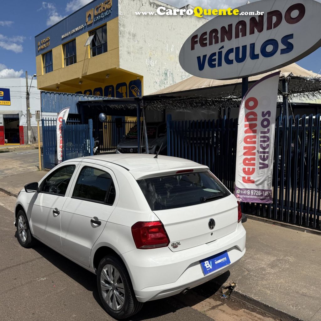 VOLKSWAGEN   GOL 1.0 FLEX 12V 5P   BRANCO 2023 1.0 FLEX - Loja