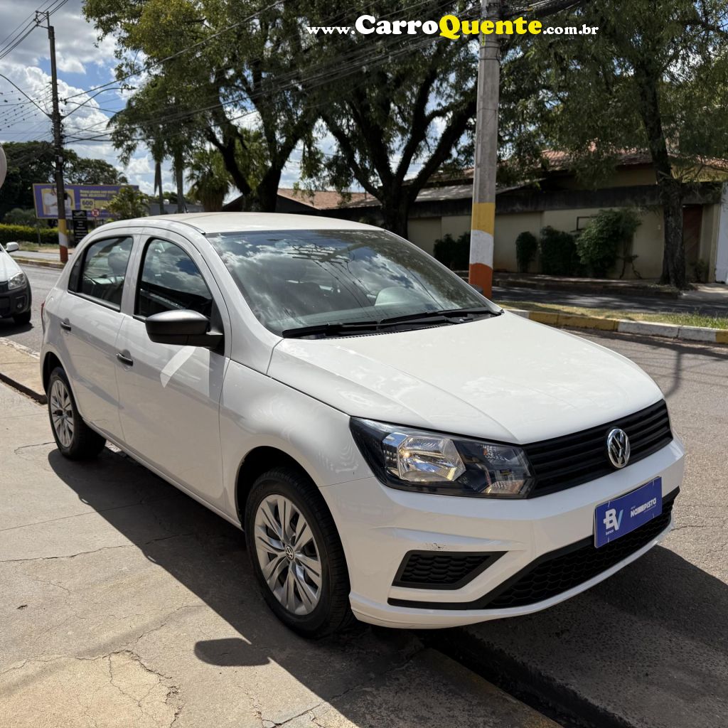 VOLKSWAGEN   GOL 1.0 FLEX 12V 5P   BRANCO 2023 1.0 FLEX - Loja