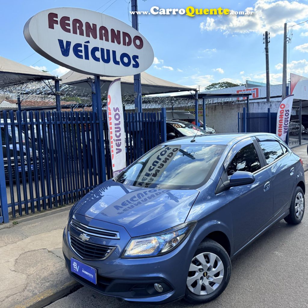 CHEVROLET   ONIX HATCH LTZ 1.4 8V FLEXPOWER 5P AUT.   AZUL 2016 1.4 FLEX - Loja