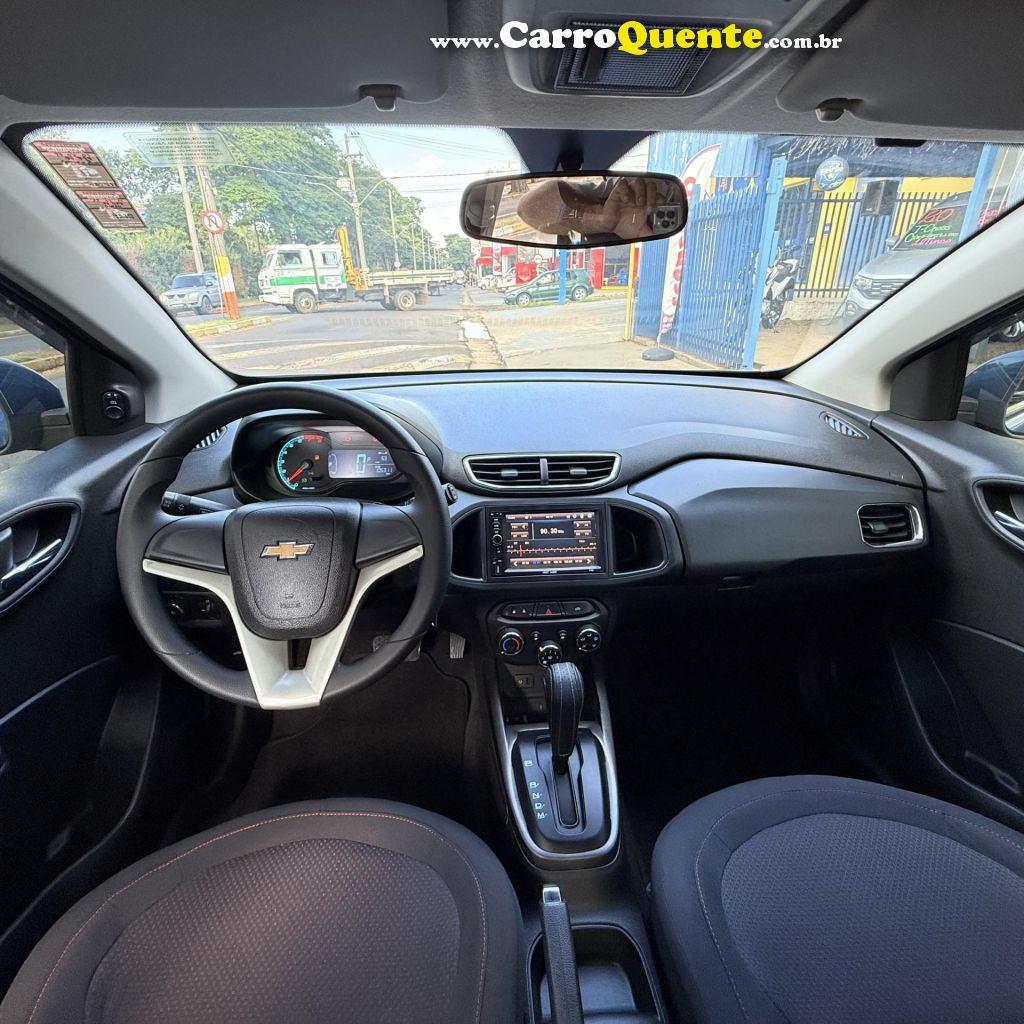CHEVROLET   ONIX HATCH LTZ 1.4 8V FLEXPOWER 5P AUT.   AZUL 2016 1.4 FLEX - Loja