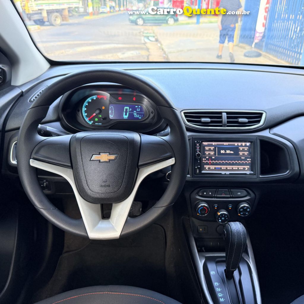 CHEVROLET   ONIX HATCH LTZ 1.4 8V FLEXPOWER 5P AUT.   AZUL 2016 1.4 FLEX - Loja