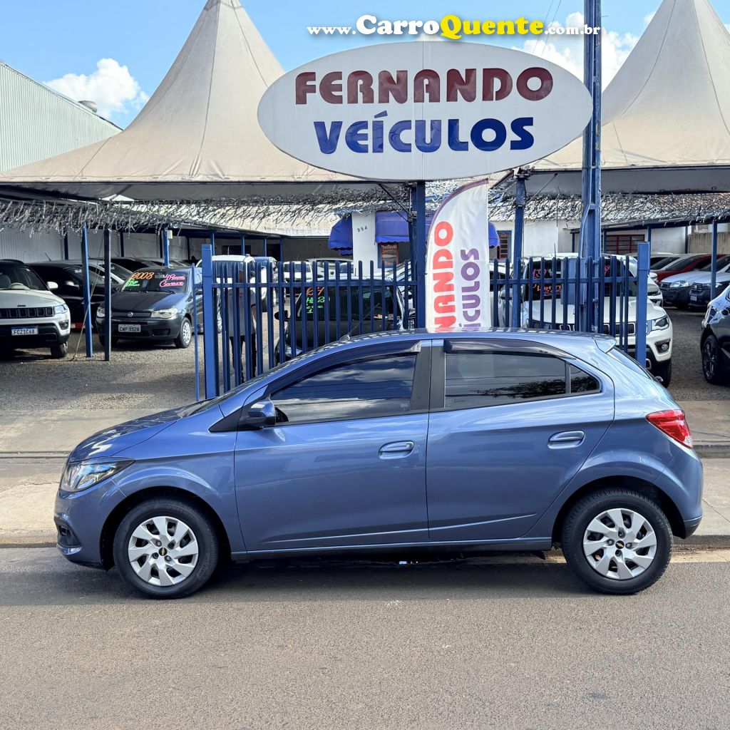 CHEVROLET   ONIX HATCH LTZ 1.4 8V FLEXPOWER 5P AUT.   AZUL 2016 1.4 FLEX - Loja