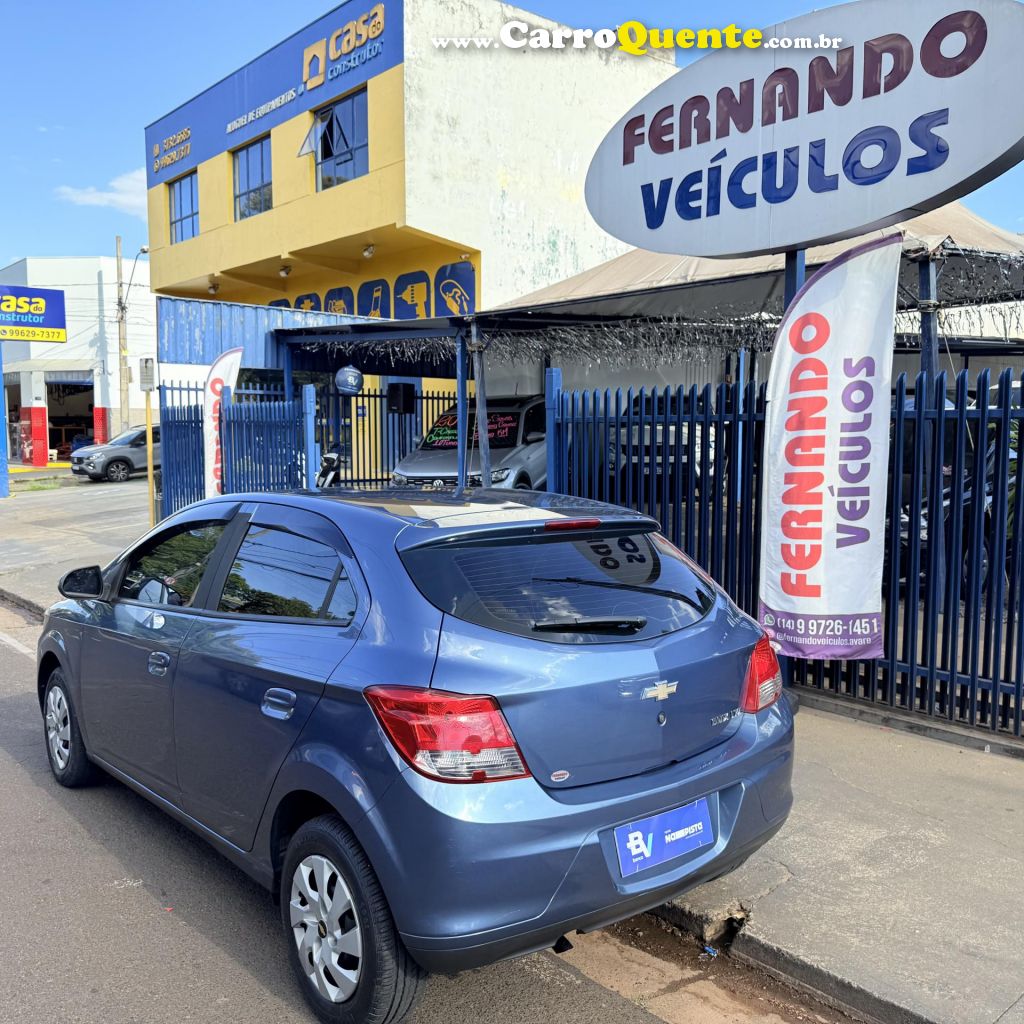 CHEVROLET   ONIX HATCH LTZ 1.4 8V FLEXPOWER 5P AUT.   AZUL 2016 1.4 FLEX - Loja