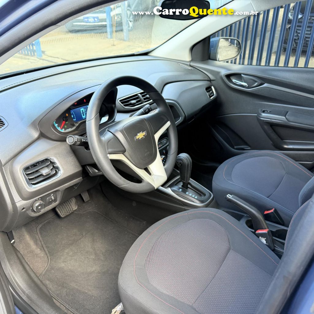 CHEVROLET   ONIX HATCH LTZ 1.4 8V FLEXPOWER 5P AUT.   AZUL 2016 1.4 FLEX - Loja