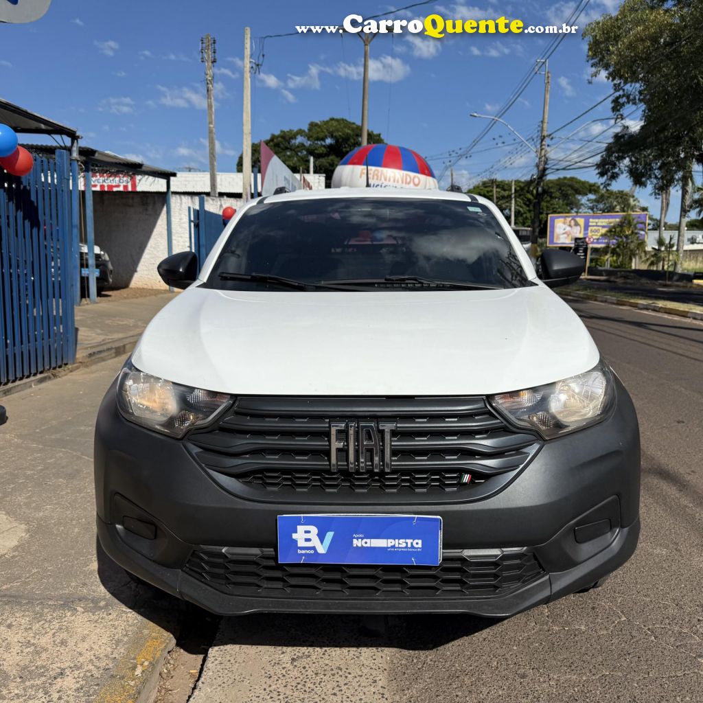 FIAT   STRADA ENDURANCE 1.4 FLEX 8V CS PLUS   BRANCO 2021 1.4 FLEX - Loja