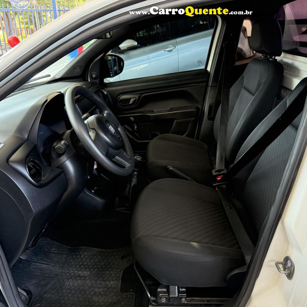 FIAT   STRADA ENDURANCE 1.4 FLEX 8V CS PLUS   BRANCO 2021 1.4 FLEX - Loja
