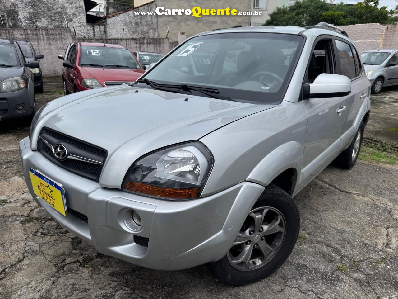 HYUNDAI   TUCSON 2.0 16V FLEX AUT.   PRATA 2015 2.0 FLEX - Loja
