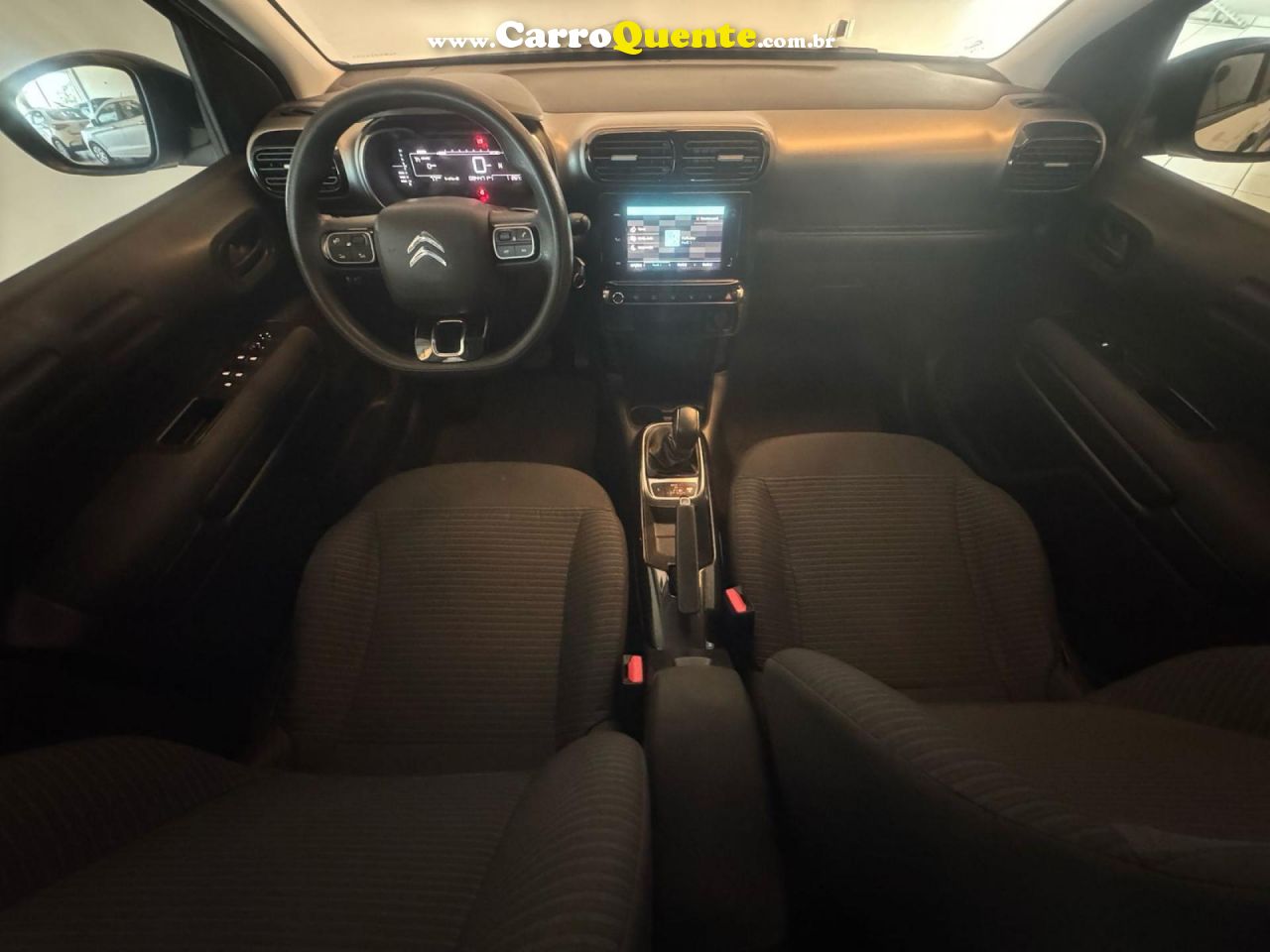 CITROËN   C4 CACTUS FEEL 1.6 16V FLEX AUT.   BRANCO 2020 1.6 FLEX - Loja