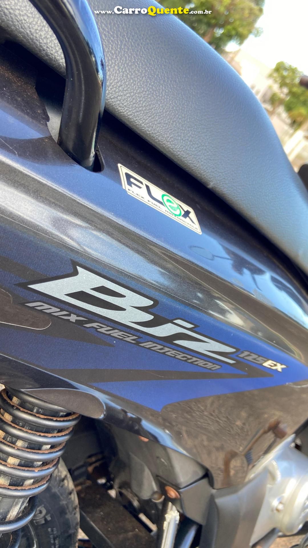 HONDA   BIZ 125 EX 125 EX FLEX   CINZA 2012 125 GASOLINA - Loja