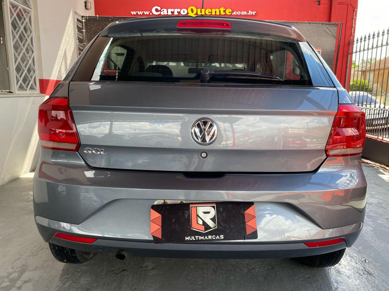 VOLKSWAGEN   GOL TRENDLINE 1.0 T.FLEX 12V 5P   CINZA 2018 1.0 FLEX - Loja