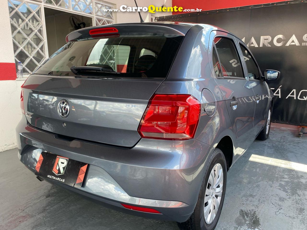 VOLKSWAGEN   GOL TRENDLINE 1.0 T.FLEX 12V 5P   CINZA 2018 1.0 FLEX - Loja