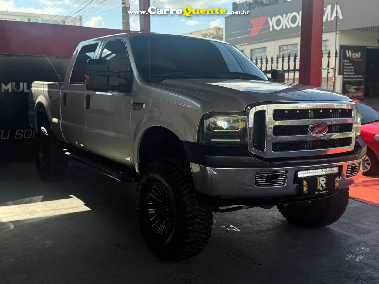 FORD   F-250 XLT 3.9 4X4 CD TB DIESEL   PRATA 2011 3.9 DIESEL - Loja