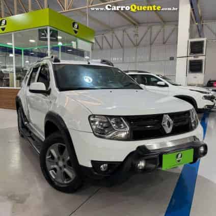 RENAULT   DUSTER DYNAMIQUE 1.6 FLEX 16V MEC.   BRANCO 2019 1.6 FLEX