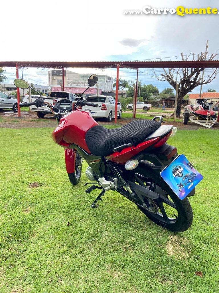 HONDA   CG 160 FAN FLEX   VERMELHO 2024 160cc FLEX - Loja