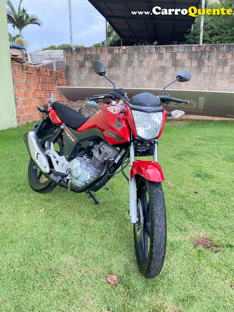 HONDA   CG 160 FAN FLEX   VERMELHO 2024 160cc FLEX - Loja