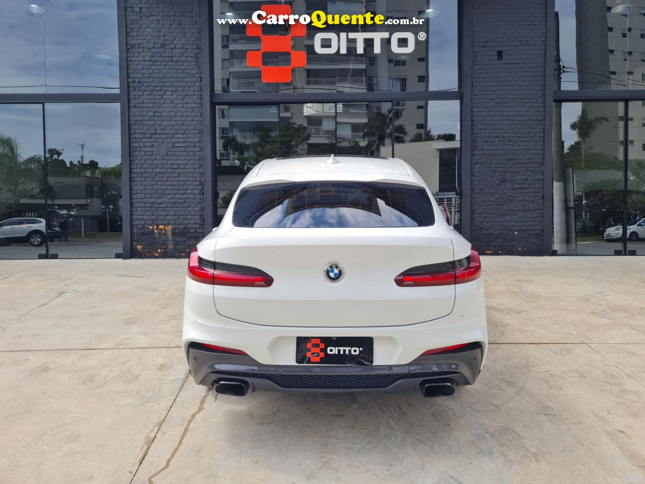 BMW   X4 M40I 3.0 TURBO 388CV AUT.   BRANCO 2019 3.0 GASOLINA - Loja