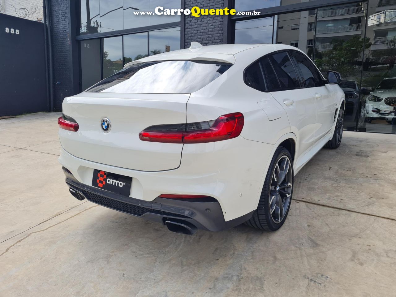 BMW   X4 M40I 3.0 TURBO 388CV AUT.   BRANCO 2019 3.0 GASOLINA - Loja