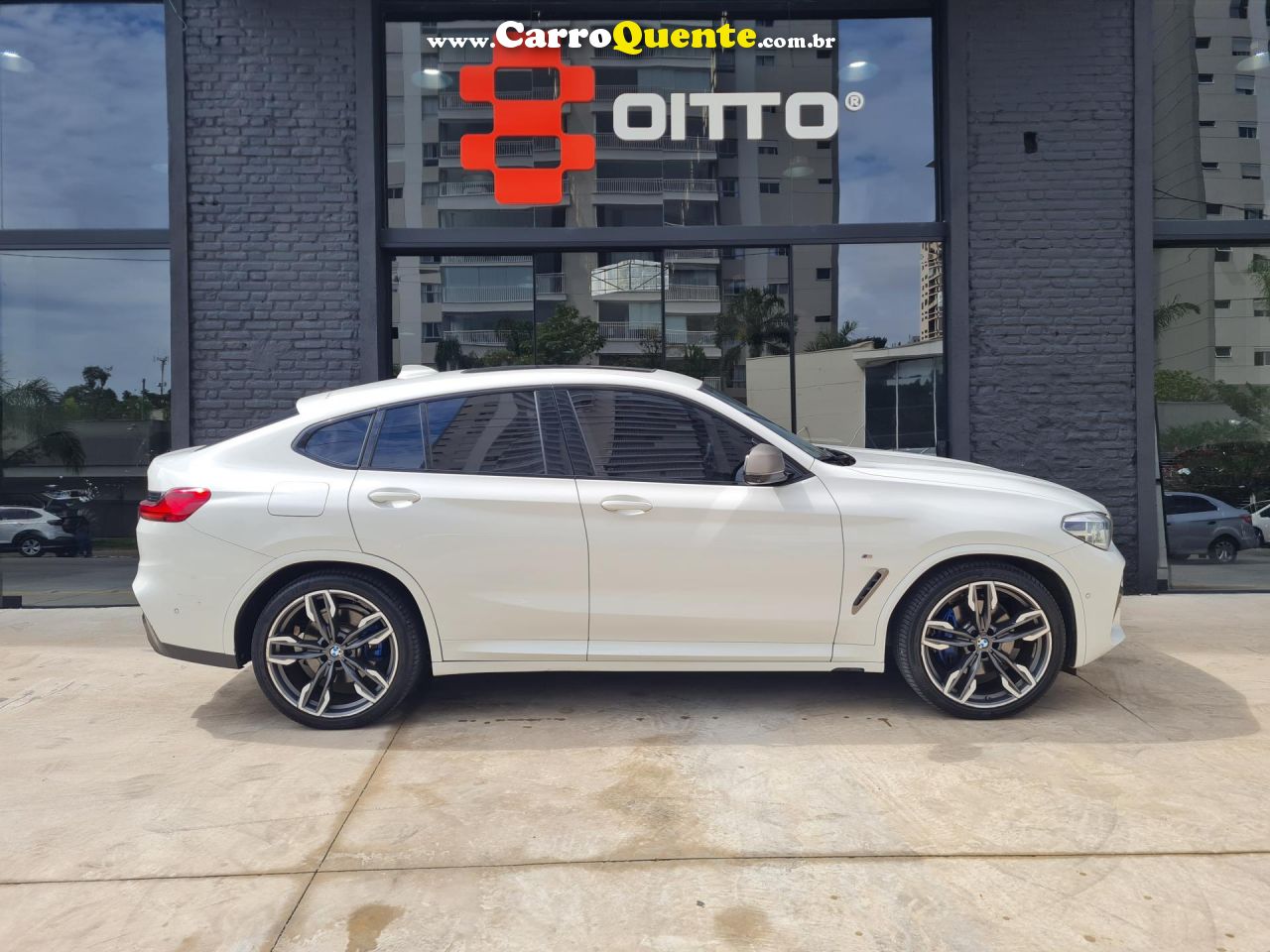 BMW   X4 M40I 3.0 TURBO 388CV AUT.   BRANCO 2019 3.0 GASOLINA - Loja