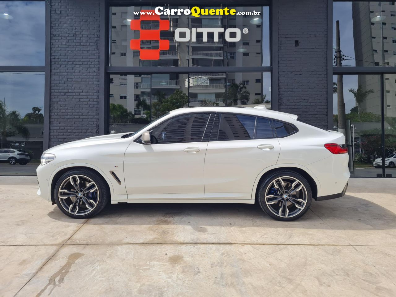 BMW   X4 M40I 3.0 TURBO 388CV AUT.   BRANCO 2019 3.0 GASOLINA - Loja