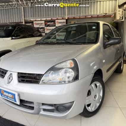 RENAULT   CLIO CAMPUS HI-FLEX 1.0 16V 3P   PRATA 2010 1.0 FLEX