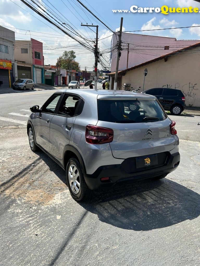 CITROËN   C3 LIVE PACK 1.0 FLEX 6V 5P MEC.   PRATA 2023 1.0 FLEX - Loja
