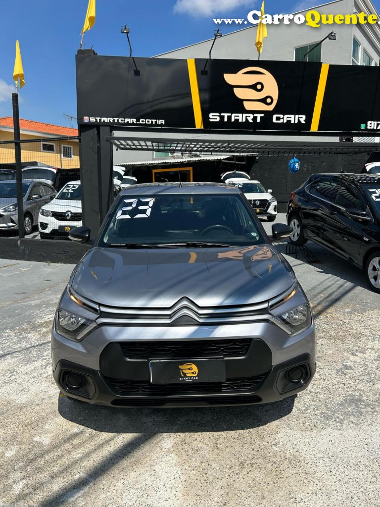 CITROËN   C3 LIVE PACK 1.0 FLEX 6V 5P MEC.   PRATA 2023 1.0 FLEX - Loja