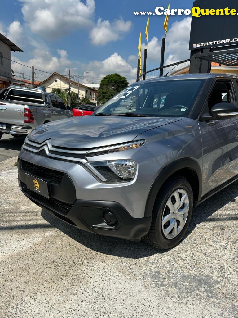 CITROËN   C3 LIVE PACK 1.0 FLEX 6V 5P MEC.   PRATA 2023 1.0 FLEX - Loja