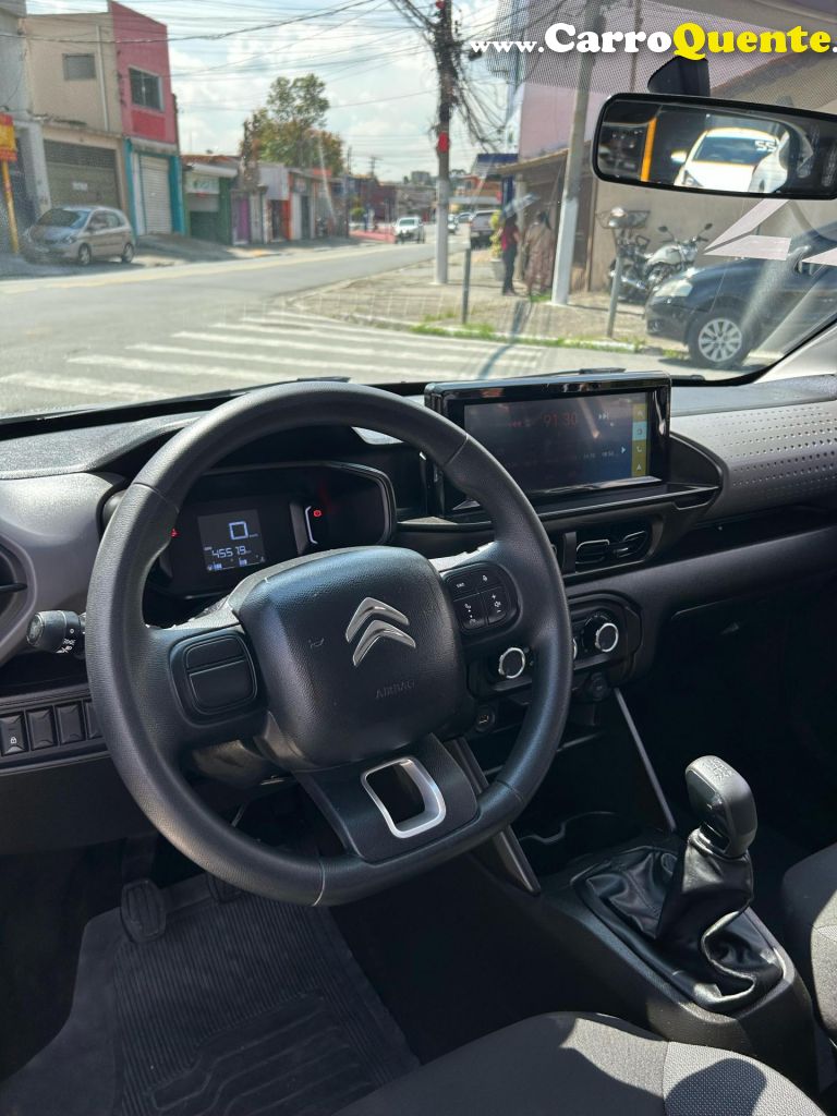 CITROËN   C3 LIVE PACK 1.0 FLEX 6V 5P MEC.   PRATA 2023 1.0 FLEX - Loja