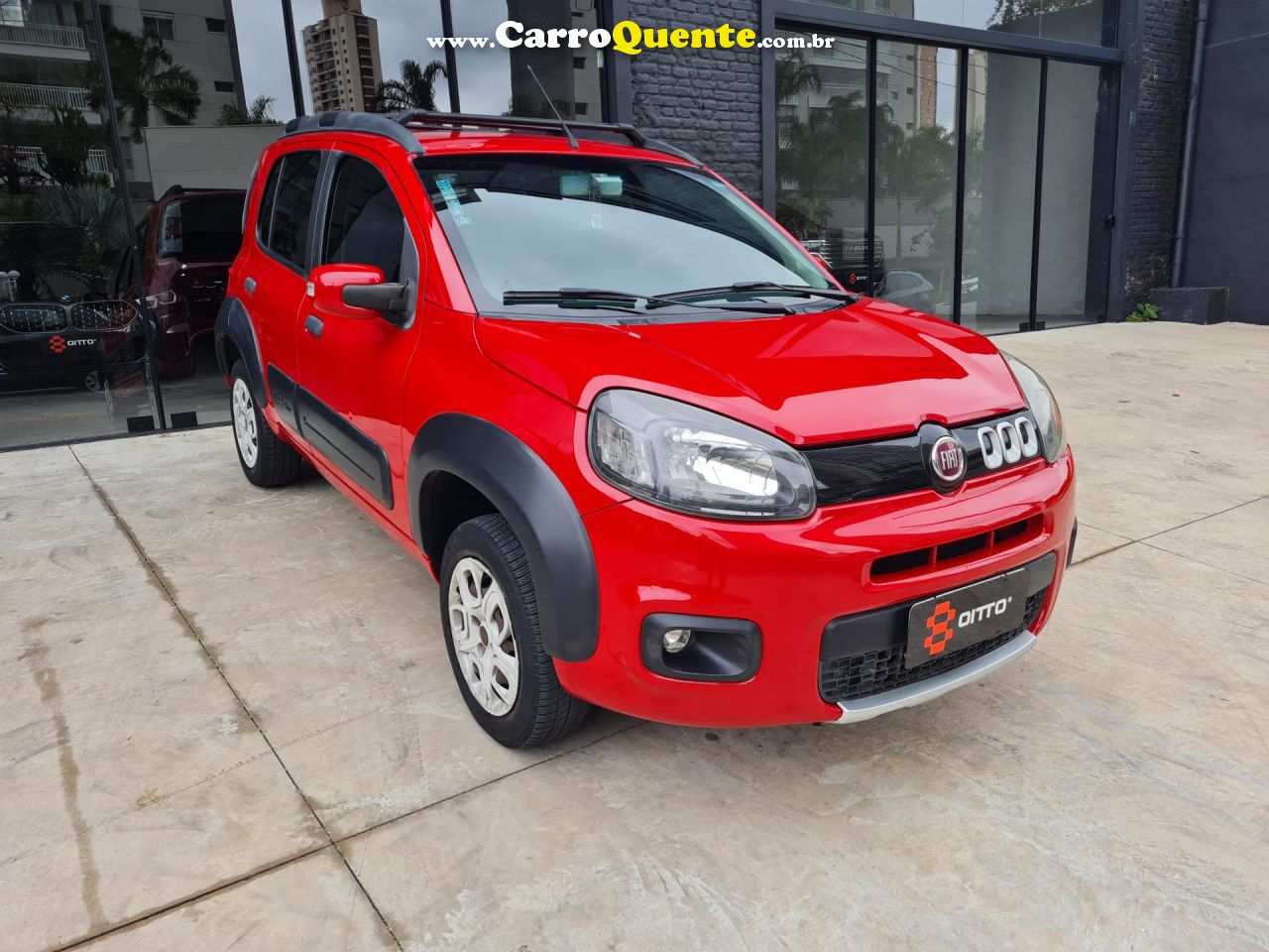 FIAT   UNO WAY CELEB. 1.0 EVO FIRE FLEX 8V 5P   VERMELHO 2016 1.0 FLEX - Loja