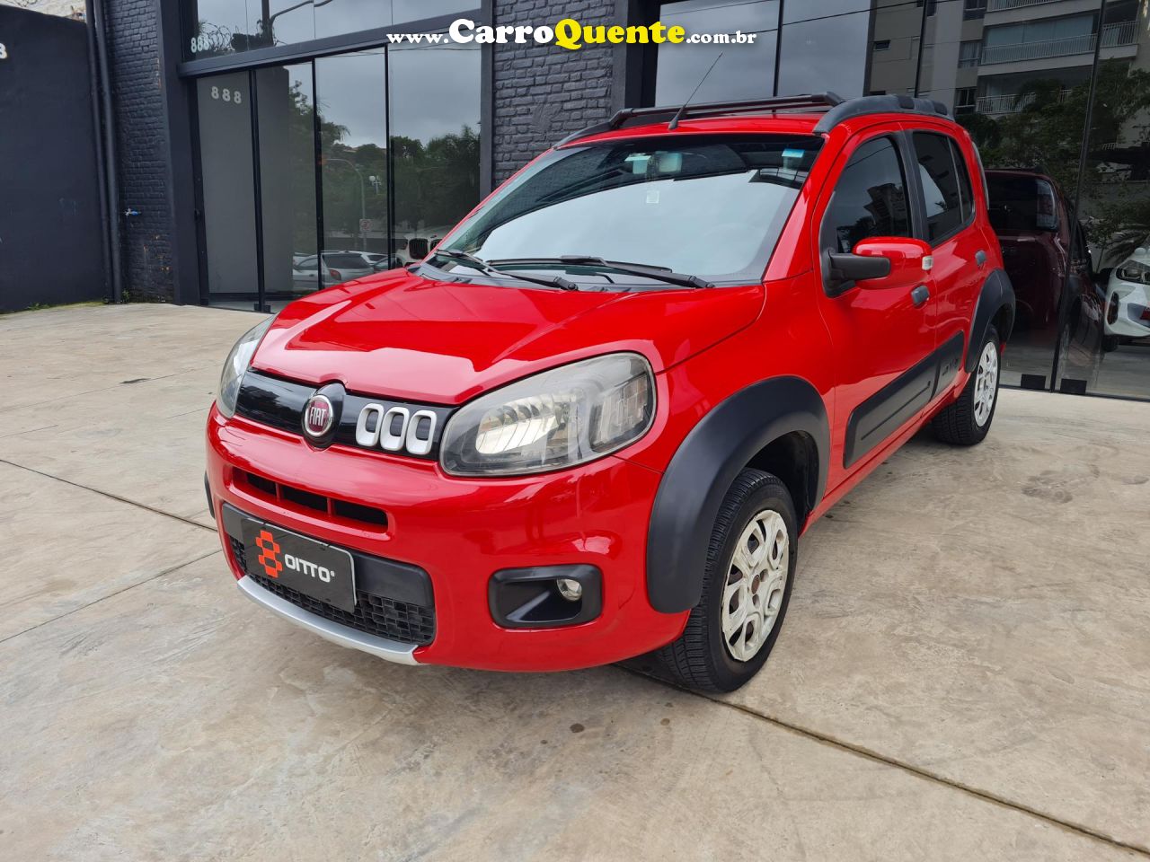 FIAT   UNO WAY CELEB. 1.0 EVO FIRE FLEX 8V 5P   VERMELHO 2016 1.0 FLEX - Loja