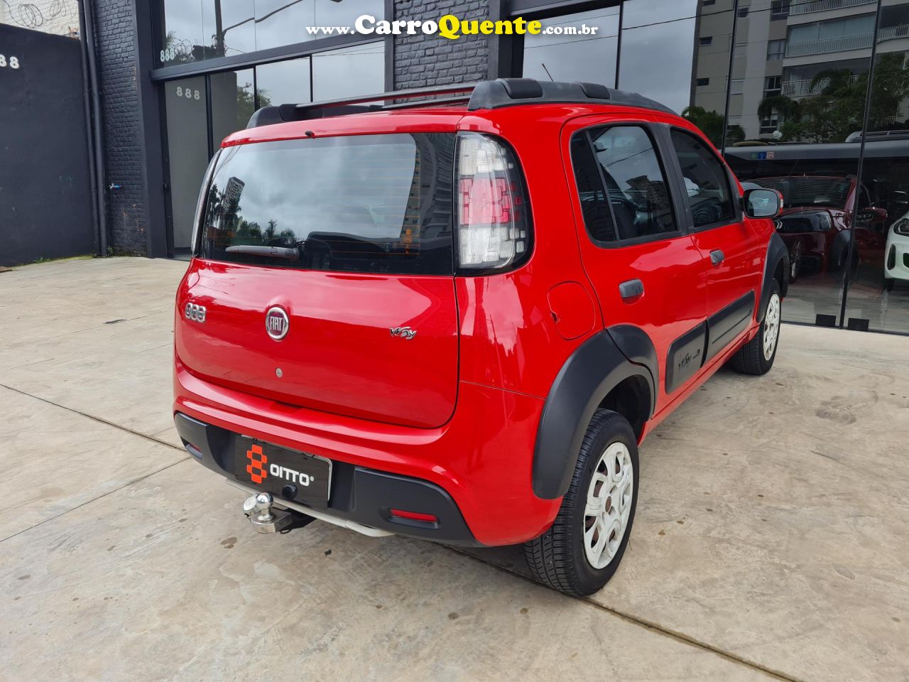 FIAT   UNO WAY CELEB. 1.0 EVO FIRE FLEX 8V 5P   VERMELHO 2016 1.0 FLEX - Loja
