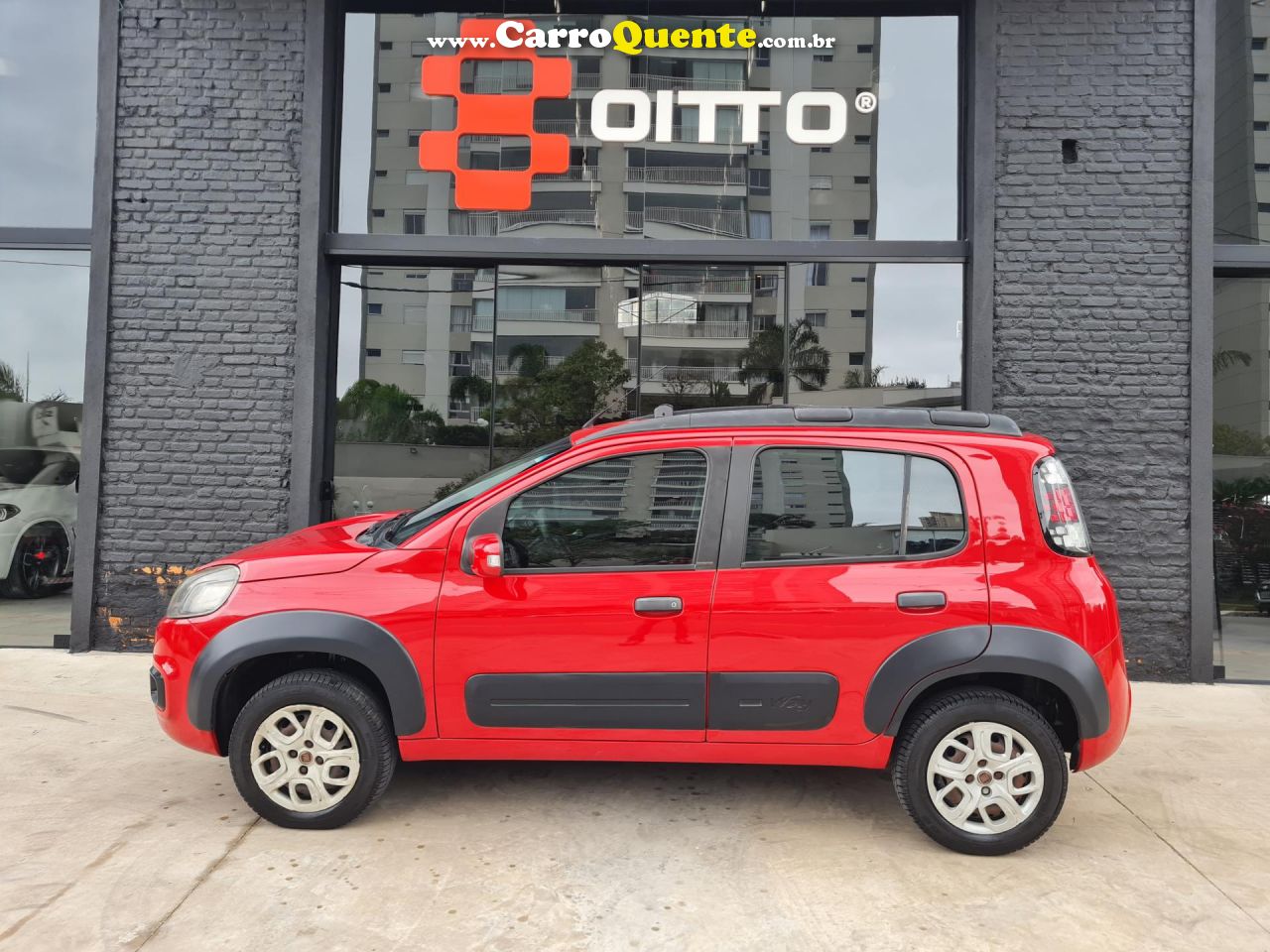 FIAT   UNO WAY CELEB. 1.0 EVO FIRE FLEX 8V 5P   VERMELHO 2016 1.0 FLEX - Loja