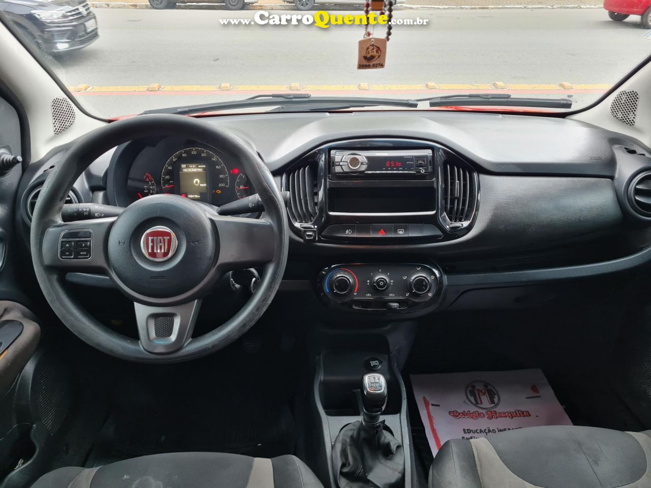 FIAT   UNO WAY CELEB. 1.0 EVO FIRE FLEX 8V 5P   VERMELHO 2016 1.0 FLEX - Loja