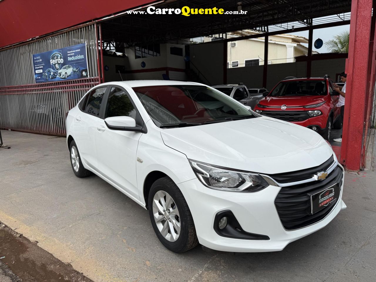 CHEVROLET   ONIX SEDAN PLUS LT 1.0 12V TB FLEX AUT.   BRANCO 2020 1.0 FLEX - Loja