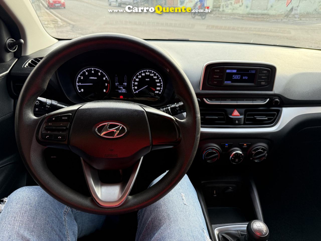 HYUNDAI   HB20 SENSE 1.0 FLEX 12V MEC.   BRANCO 2022 1.0 FLEX - Loja