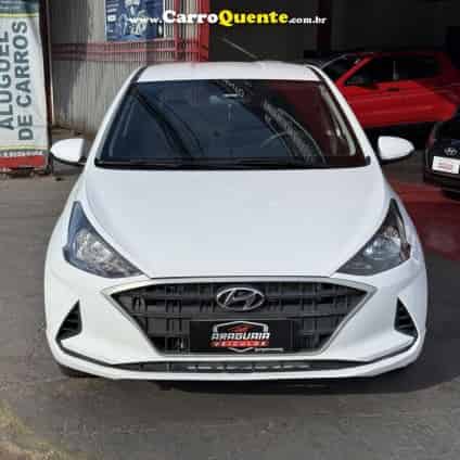 HYUNDAI   HB20 SENSE 1.0 FLEX 12V MEC.   BRANCO 2022 1.0 FLEX