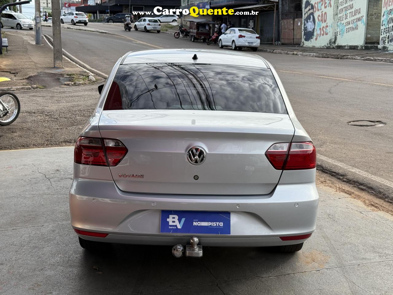 VOLKSWAGEN   VOYAGE TREND 1.6 MI TOTAL FLEX 8V 4P   PRATA 2014 1.6 FLEX - Loja