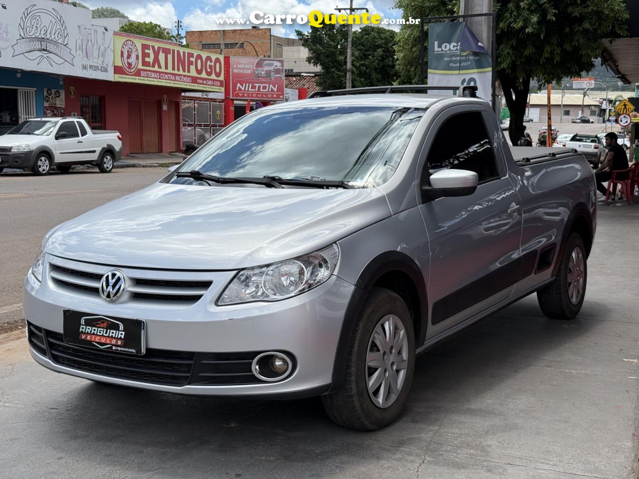 VOLKSWAGEN   SAVEIRO 1.6 MI 1.6 MI TOTAL FLEX 8V   PRATA 2011 1.6 FLEX - Loja
