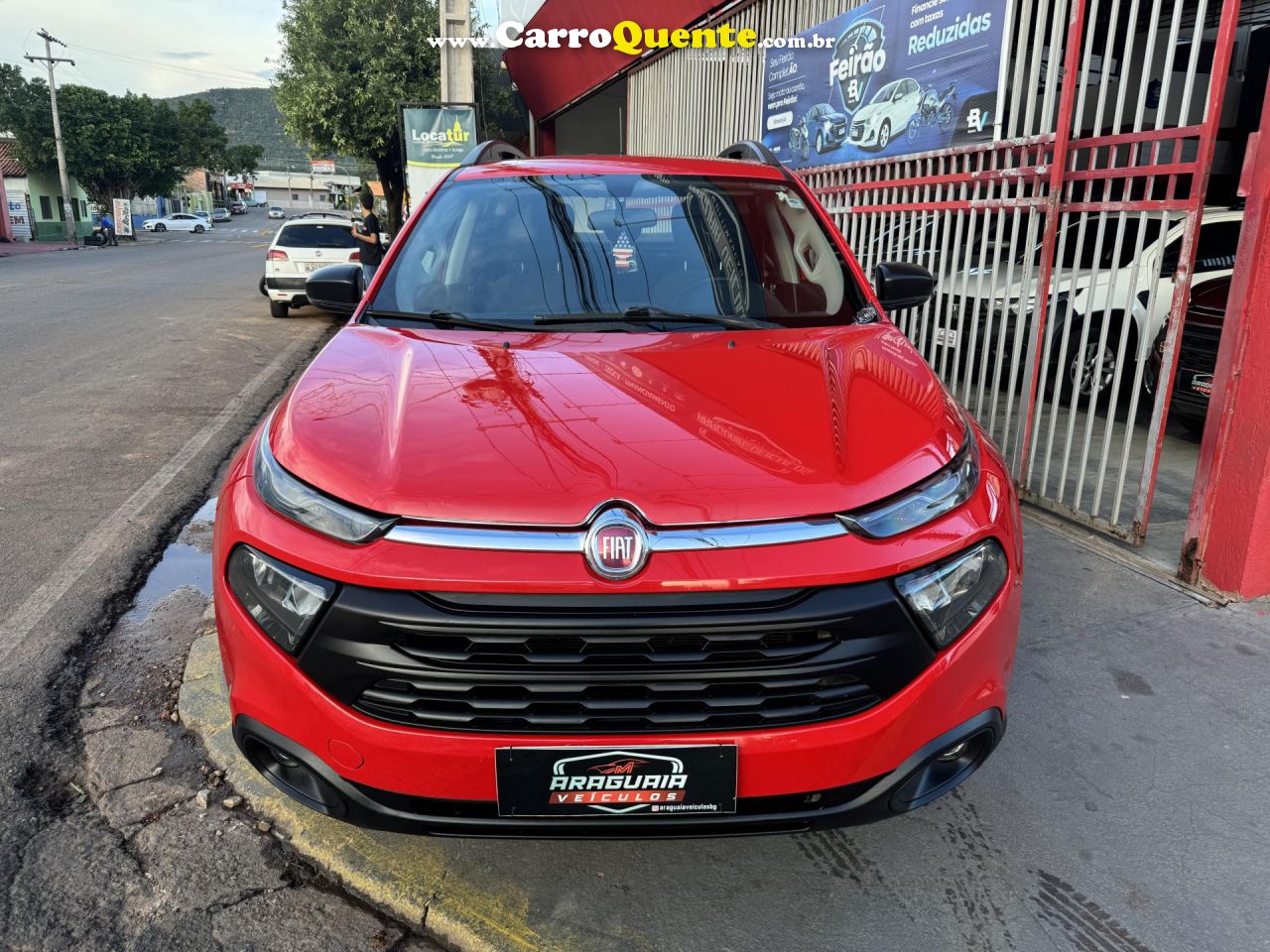 FIAT   TORO FREEDOM 1.8 16V FLEX AUT.   VERMELHO 2017 1.8 FLEX - Loja
